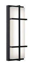 AFX Lighting, Inc. AUGW0720LAJMVBK-PC - August 20'' Outdoor LED Sconce 32W,BK,Photo.