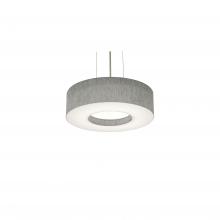  MCP1214MBSN-GY - Montclair 12'' Med Base Pendant - SN w/ GY
