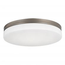 AFX Lighting, Inc. OSCF14LAJD1SN - Oscar 14'' Flush Adj CCT 120V, Satin Nickel