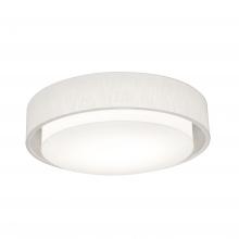  SAF2332MB-LW - Sanibel 23'' Med Base Flush Mount - LW w/ LW