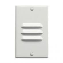  12606WH - LED Step Light Vertical Louver