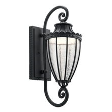  49753BKTLED - Outdoor Wall 1Lt LED