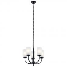  52386BK - Chandelier 5Lt