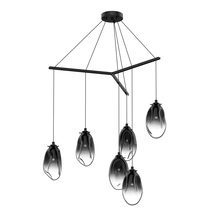  2976.25K - 6-Light Tri-Spreader LED Pendant