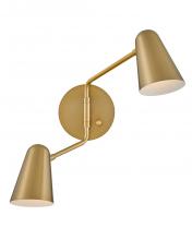 Lark 83542LCB - Large Two Light Sconce