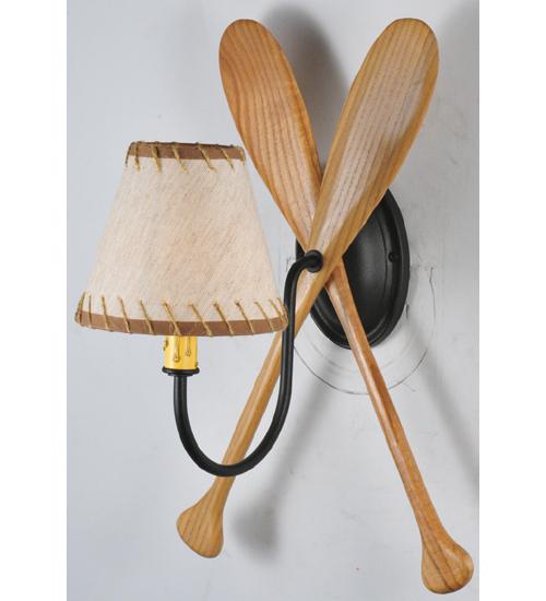 15.5&#34; Wide Paddle Wall Sconce