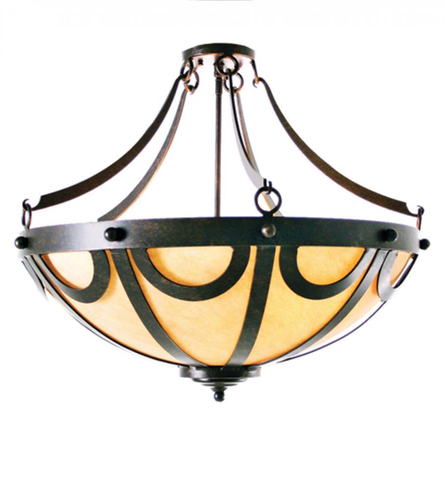 24&#34; Wide Carousel Inverted Pendant