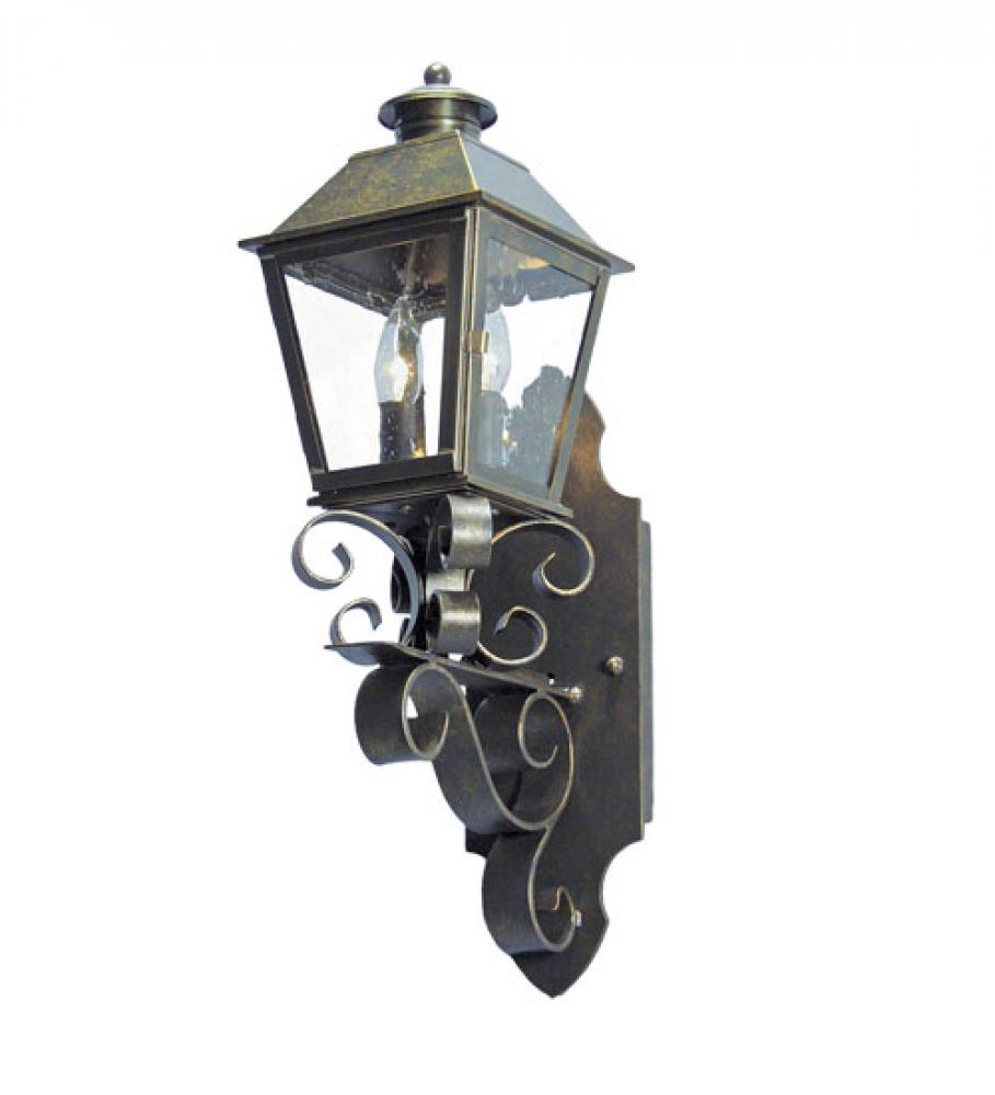 7" Wide Adonia 2 Light Wall Sconce