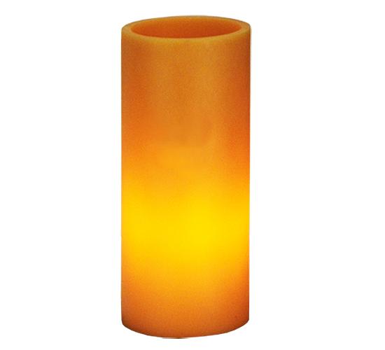 3&#34;W Cylindre Amber Poly Resin Shade