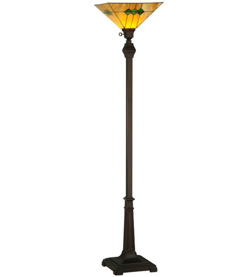 62&#34; High Martini Mission Torchiere