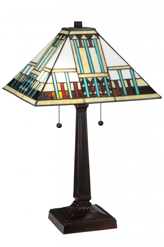 23"H Prairie Peaks Table Lamp