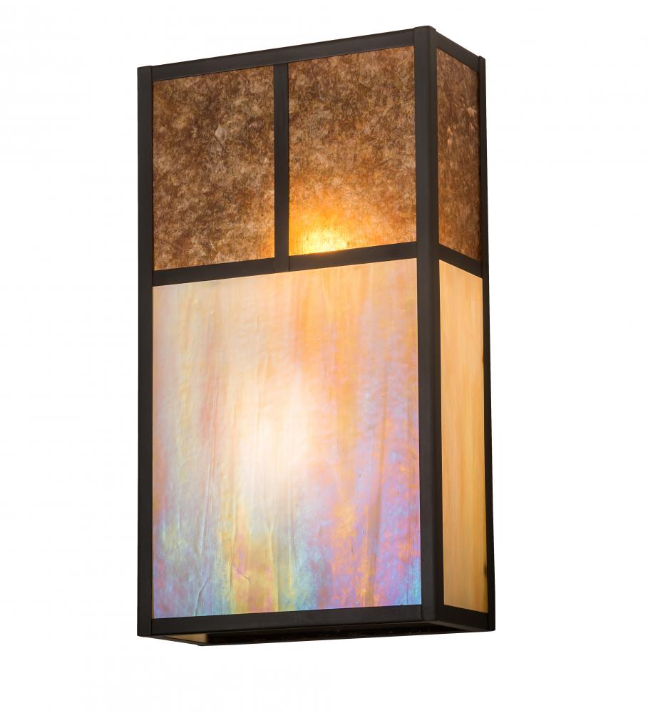 10&#34;Wide Hyde Park &#34;T&#34; Mission Wall Sconce