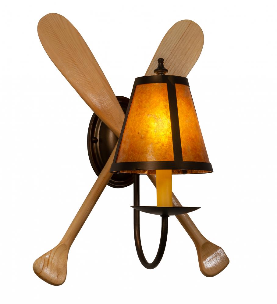 12&#34; Wide Paddle Wall Sconce