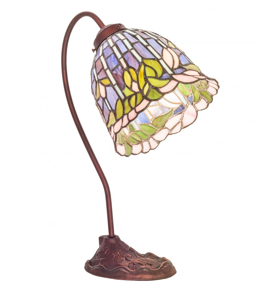 18" High Tiffany Flowering Lotus Desk Lamp