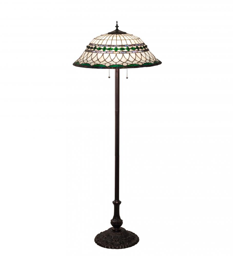 62&#34; High Tiffany Roman Floor Lamp