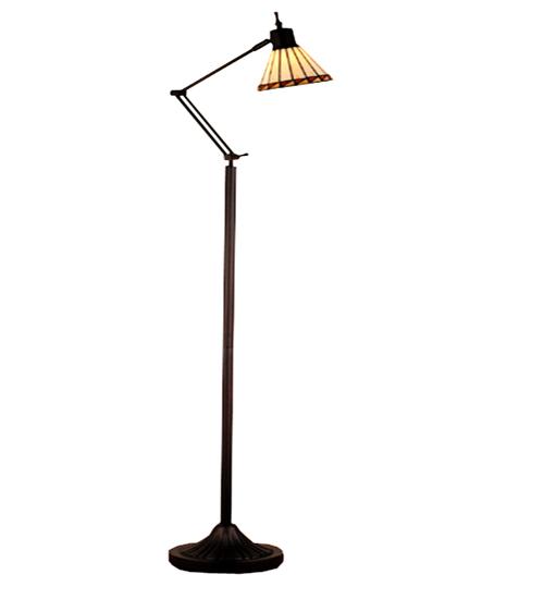 68"H Prairie Mission Adjustable Floor Lamp