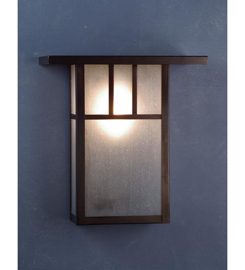 15&#34; Wide Hyde Park Double Bar Mission Wall Sconce