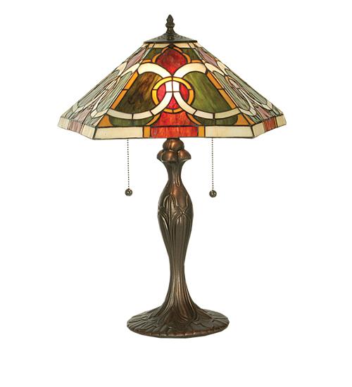 22.5&#34;H Moroccan Table Lamp