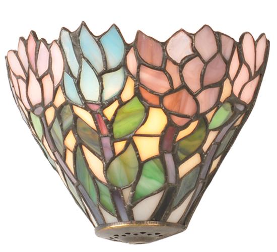 7&#34; Wide Wisteria Wall Sconce