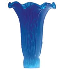  10202 - 3"W x 5"H Blue Lily Shade