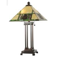 Meyda Blue 103380 - 24" High Pinecone Ridge Table Lamp
