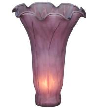  10694 - 4" Wide X 6" High Lavender Pond Lily Shade