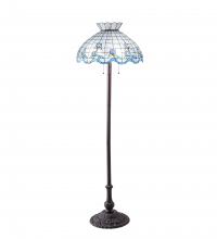  110423 - 62" High Roseborder Floor Lamp