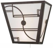  112971 - 16"W Revival Deco Wall Sconce
