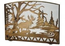  113070 - 47"W X 38"H Moose Creek Arched Fireplace Screen