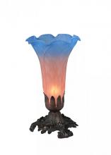  11311 - 8" High Pink/Blue Accent Lamp