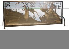  113656 - 44"W X 31.5"H Deer on the Loose Fireplace Screen