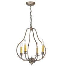 Meyda Blue 115225 - 15"W Epare 4 LT Pendant