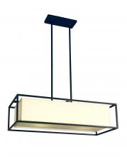 Meyda Blue 115261 - 36" Long Diahanne Oblong Pendant