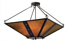 Meyda Blue 115788 - 30" Square Zandra Inverted Pendant