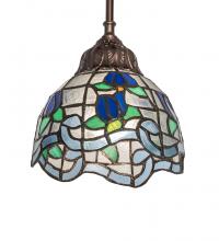  115802 - 7" Wide Roseborder Mini Pendant