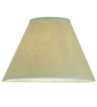 116565 - 7"W X 4.5"H Aged Celadon Beige Parchment Shade