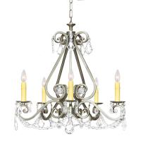  118041 - 26" Wide Adrianna 5 Light Chandelier