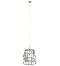 Meyda Blue 118630 - 21.75"W Basket Pendant