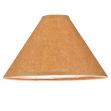  118856 - 8"W X 5"H Parchment Brown Shade