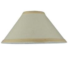  119595 - 8"W X 4"H Natural Linen Tapered Shade