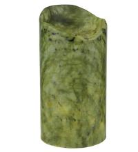  121498 - 4"W Cylindre Green Jadestone Shade