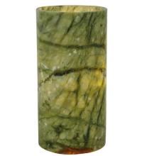  121713 - 4"W Cylindre Green Jadestone Shade