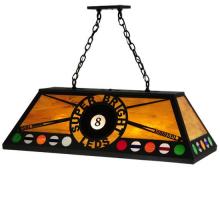  122446 - 39" Long 8 Ball Personalized Super Bright LEDS Oblong Pendant