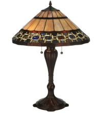 Meyda Blue 125114 - 25"H Ilona Table Lamp