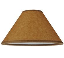  126029 - 8"W X 4.25"H Taos Brown Parchment Shade