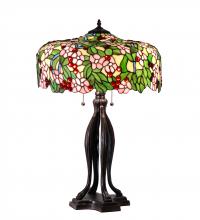  126749 - 30" High Tiffany Cherry Blossom Table Lamp