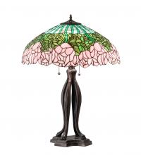  126904 - 30" High Tiffany Cabbage Rose Table Lamp