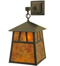  128874 - 8"W Stillwater Double Bar Mission Wall Sconce