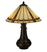Meyda Blue 130743 - 22"H Belvidere Table Lamp