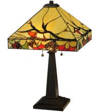  131507 - 25"H Woodland Berries Table Lamp